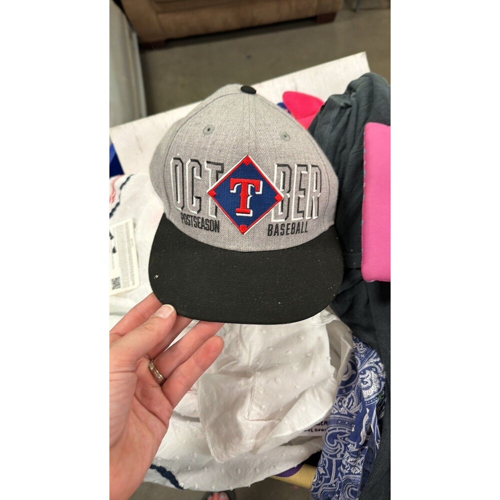 New Era Texas Rangers MLB October Postseason 9FIFTY Snapback Hat